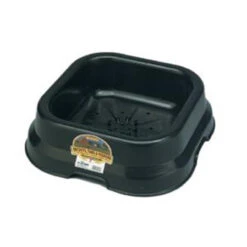 Miller Mfg. - 10-Quart Mineral Block Holder Pan - Black