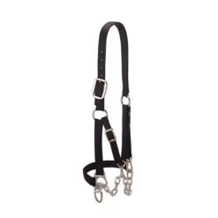 Weaver Leather - Heavy-Duty Restraint Halter, Black, Large