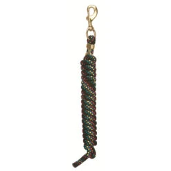 Weaver Leather - Poly Lead Rope With A Solid Brass 225 Snap, Black Red Green Blue Yellow Purple