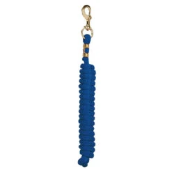 Weaver Leather - Poly Lead Rope With A Solid Brass 225 Snap, Blue