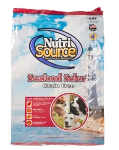 NutriSource Grain-Free Seafood Select Dry Dog Food - 15 Lb. Bag