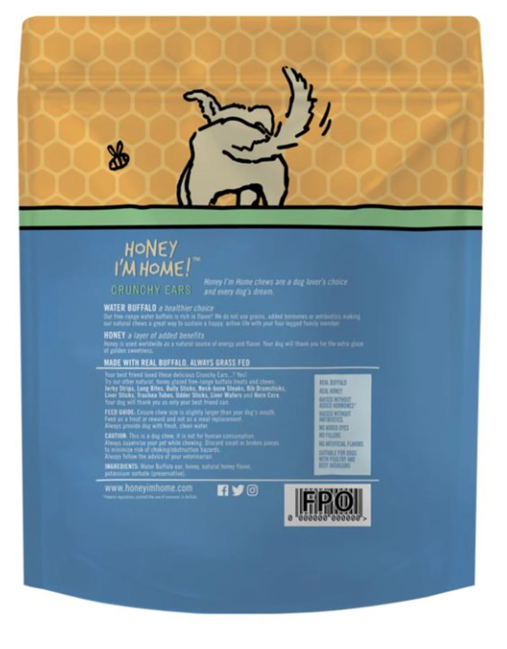 Honey I'm Home Crunchy Ears 10 PK - Image 2