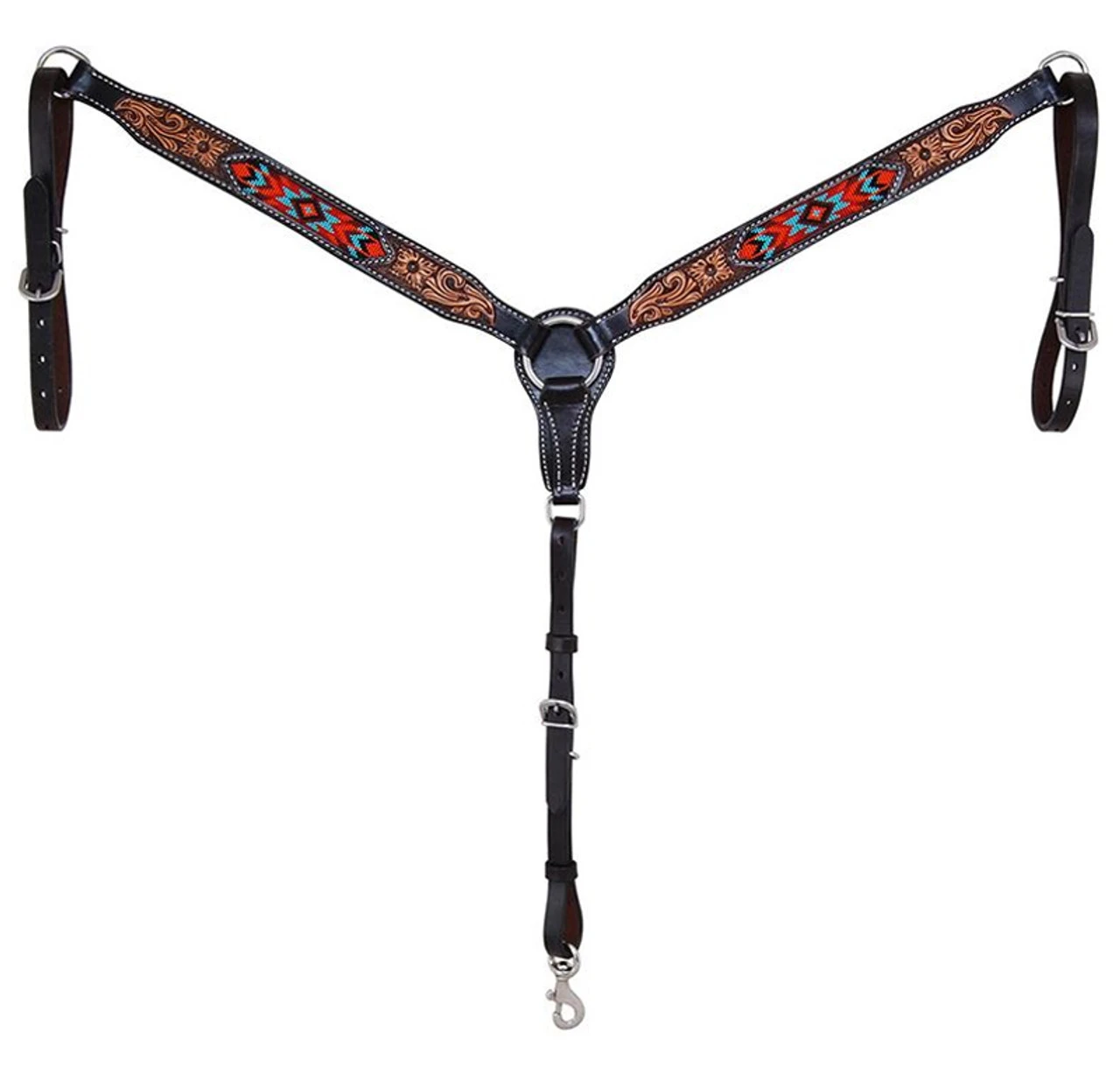 Oxbow Tack Santa Fe Beaded Breast Collar