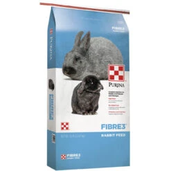 Purina Fiber3 Pellet Rabbit Feed- 50lb