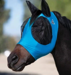 Professional's Choice Pacific Blue Pony Comfort Fly Mask
