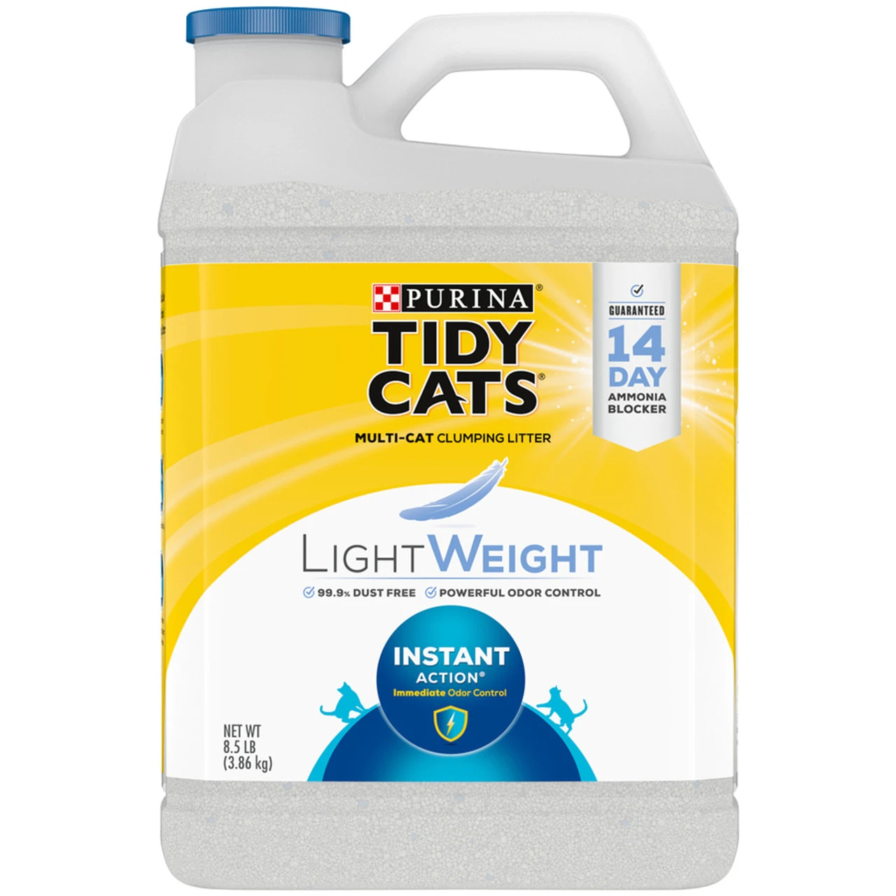 Purina Tidy Cats Light Weight Clumping LightWeight Instant Action- 8.5 Lb