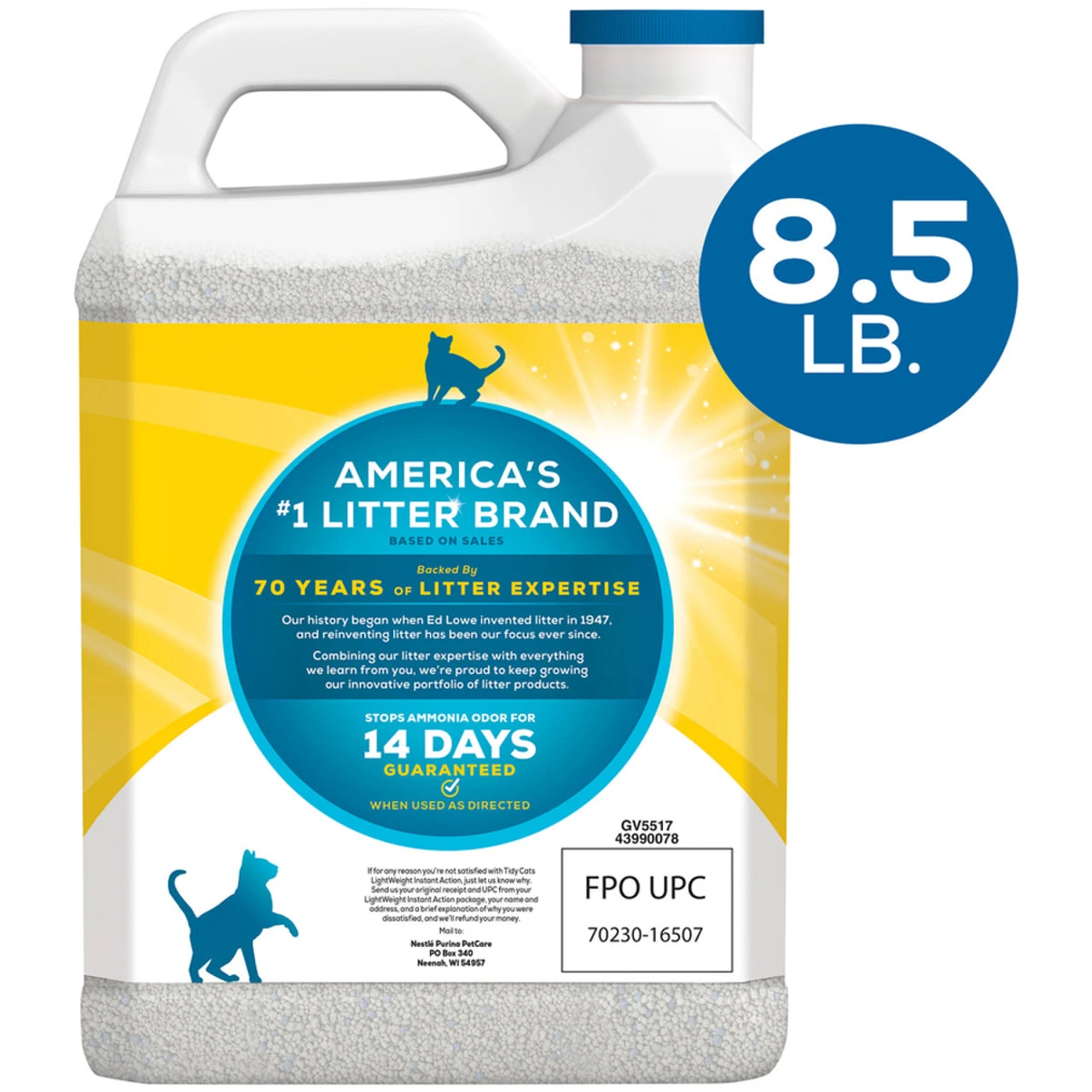 Purina Tidy Cats Light Weight Clumping LightWeight Instant Action- 8.5 Lb - Image 2