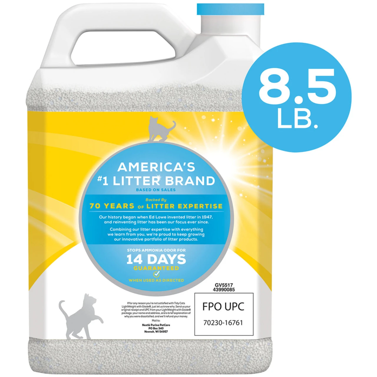 Purina Tidy Cats Clumping LightWeight Glade Clear Springs - 8.5 Lb - Image 2