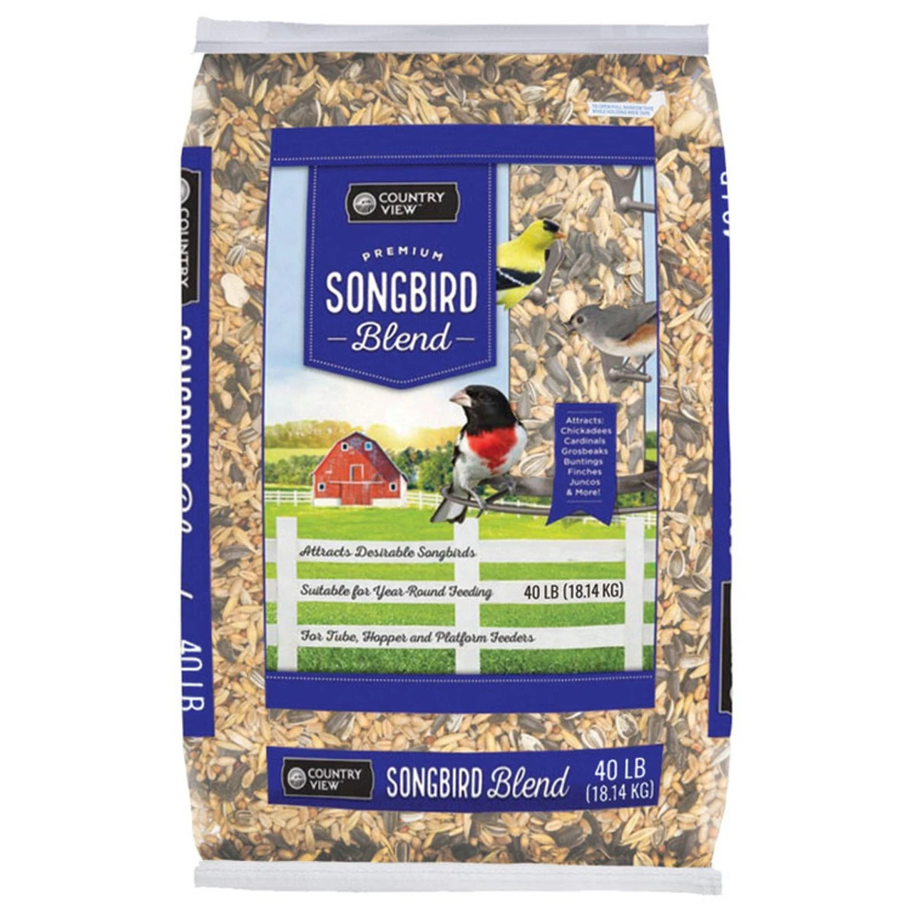 Premium Songbird Blend Bird Seed - 40 Lbs.