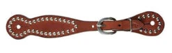 Weaver Leather Bridle Leather Ladies' Spur Straps With Spots
