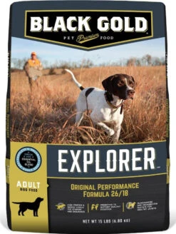 Black Gold Explorer Original Performance 26/18 Dry Dog Food - 15 LBS