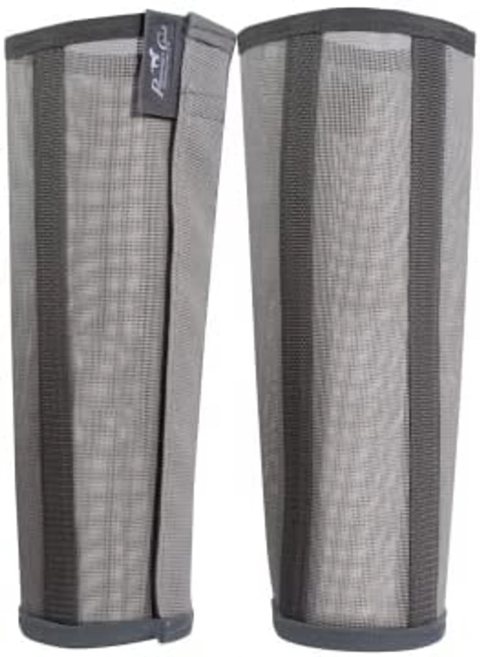 Professional's Choice Deluxe Medium Fly Boots- Charcoal