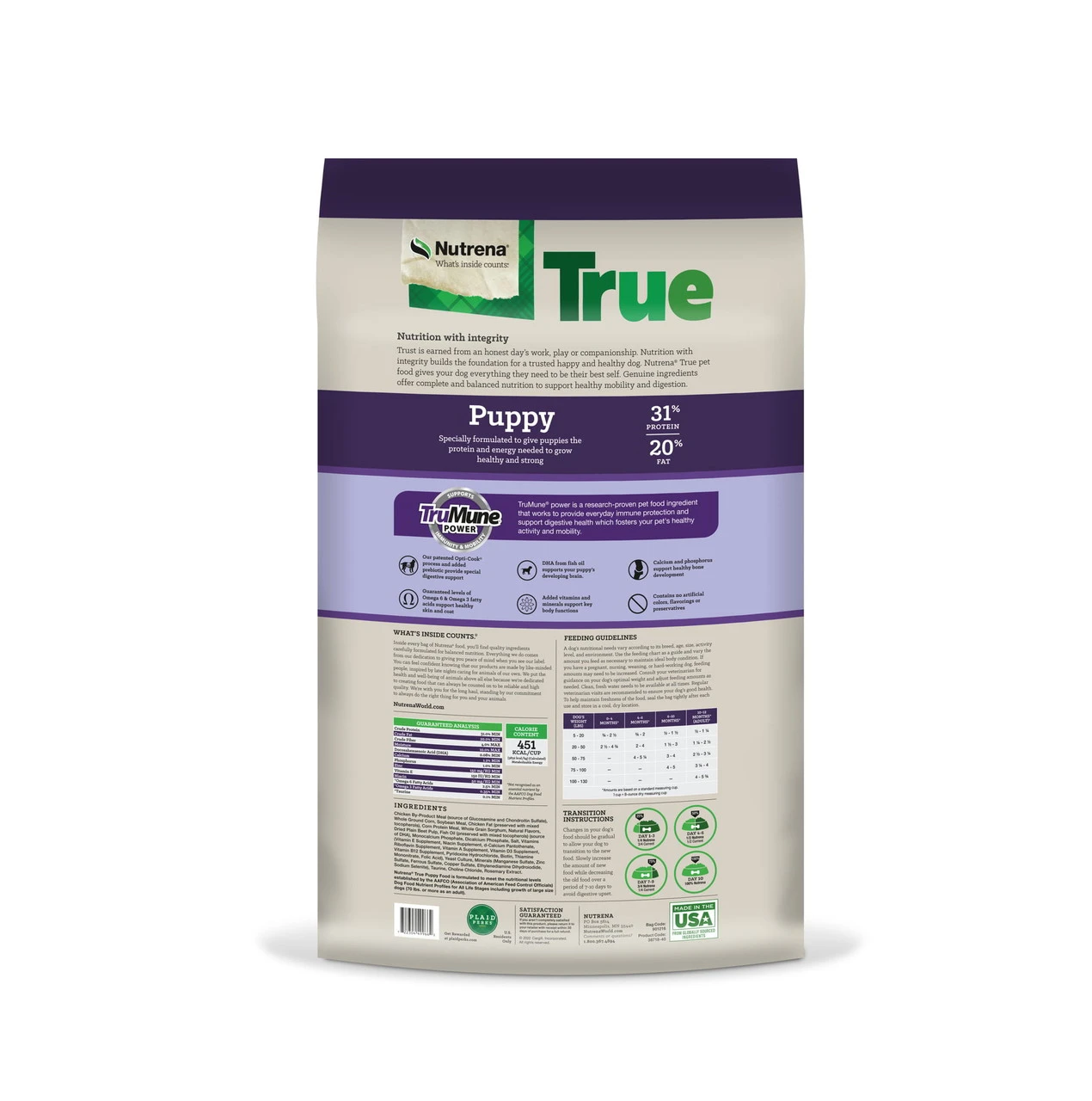 True Nutrena Tru Puppy Food - 40 Lbs. - Image 2