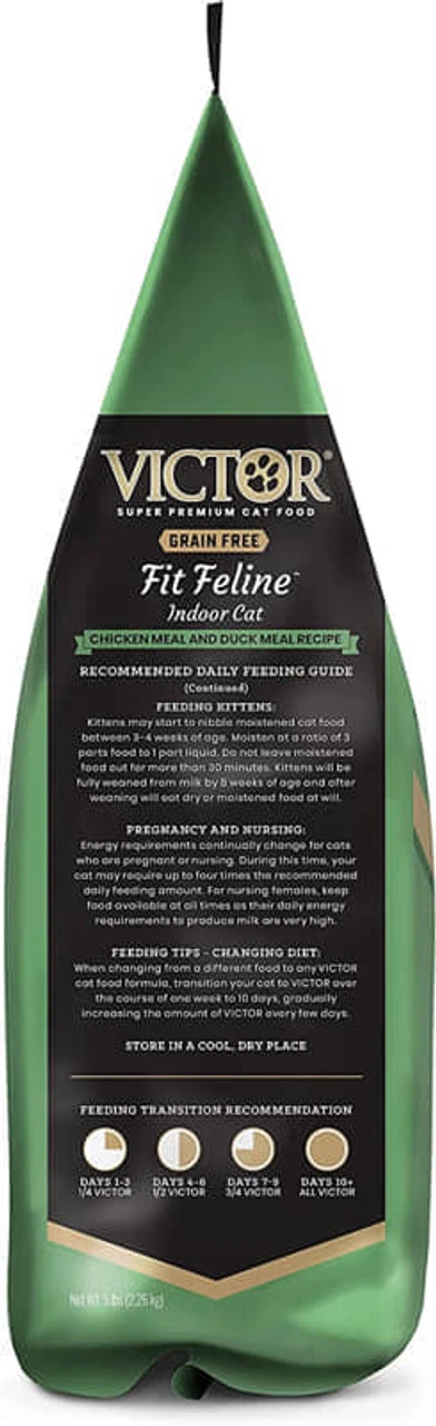 Victor Super Premium Cat Food Grain Free Fit Feline Dry Cat - Image 3