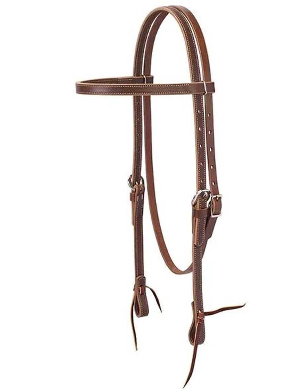 Weaver Leather Latigo Leather Browband Headstall