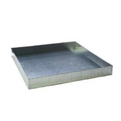 Pet Lodge Heavy Duty Galvanized 24 InchX24 Inch Dropping Pan