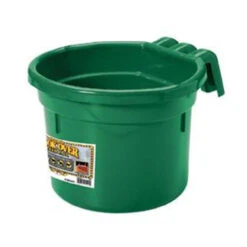 Miller Mfg. - 8-Quart Hook Over Round Pail - Green
