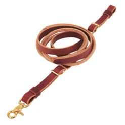Weaver Leather - Harness And Latigo Leather Round Roper Rein, 3 4 Inch X 8'