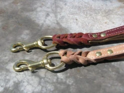 Buckaroo - Leather Traffic Lead With Padded Handle