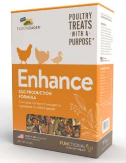 Flockleader Poultry Treats With A Purpose Enhance, 1.5 Lb
