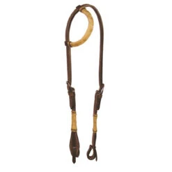 Buffalo Leather - Headstall 1 Ear Rawhide